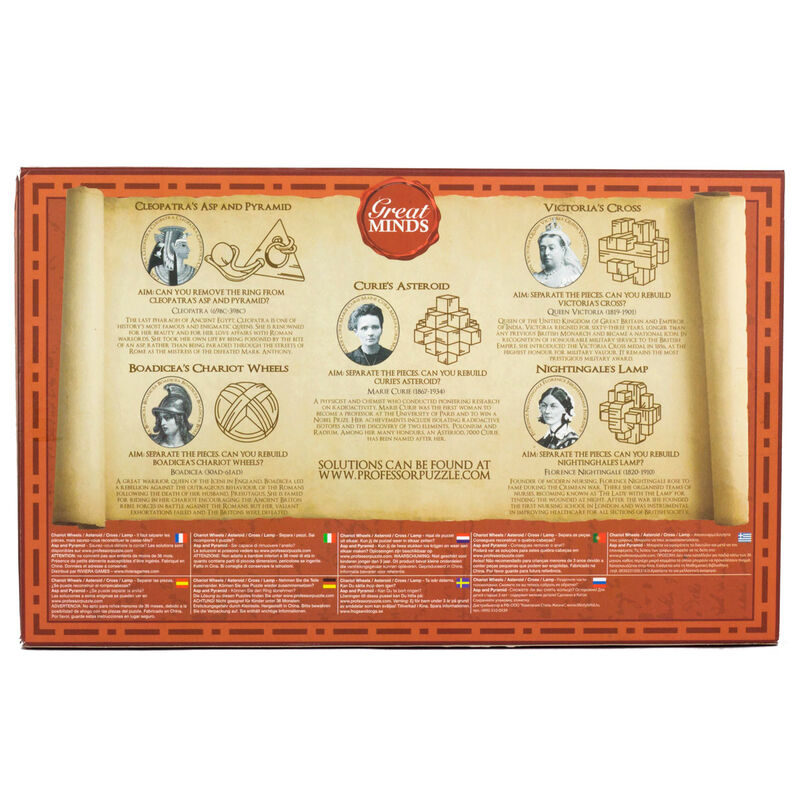 The Great Minds Women set med 5 färdighetslekar