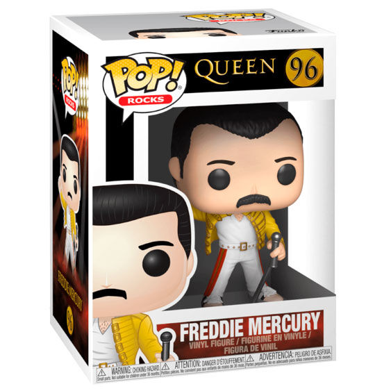 Funko POP Figur Queen Freddie Mercury Wembley 1986
