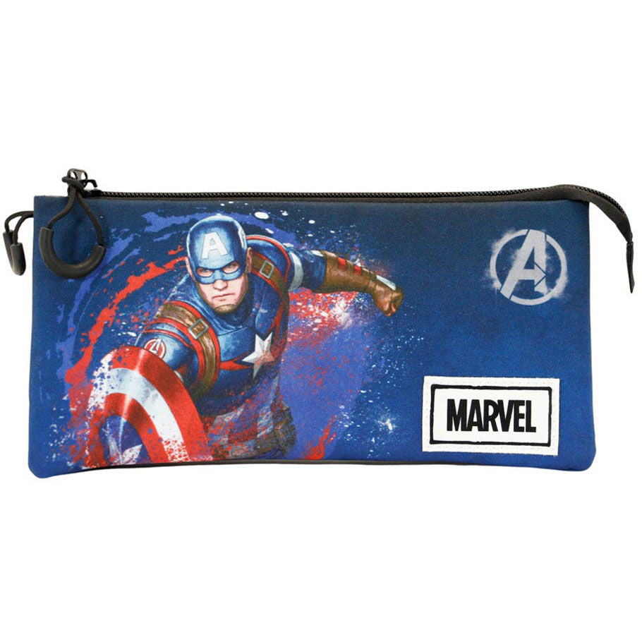 Marvel Captain America Trippel Pennfodral