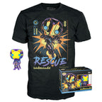 Marvel Avengers Rescue Set: T-shirt och POP Exclusive Figur XL
