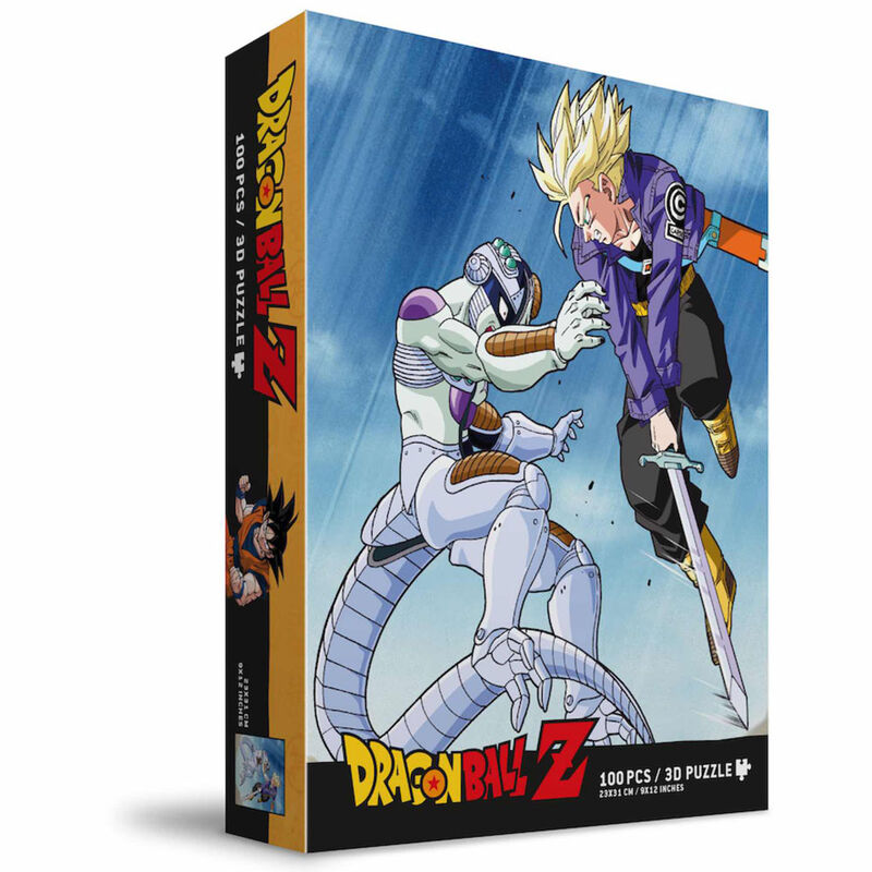 Dragon Ball Z Trunks Vs Frieza 3D pussel 100 bitar