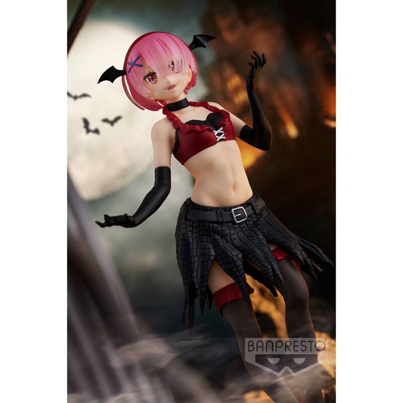 Re:Zero Starting Life in Another World Espresto Monster Motions Ram Figur 22cm