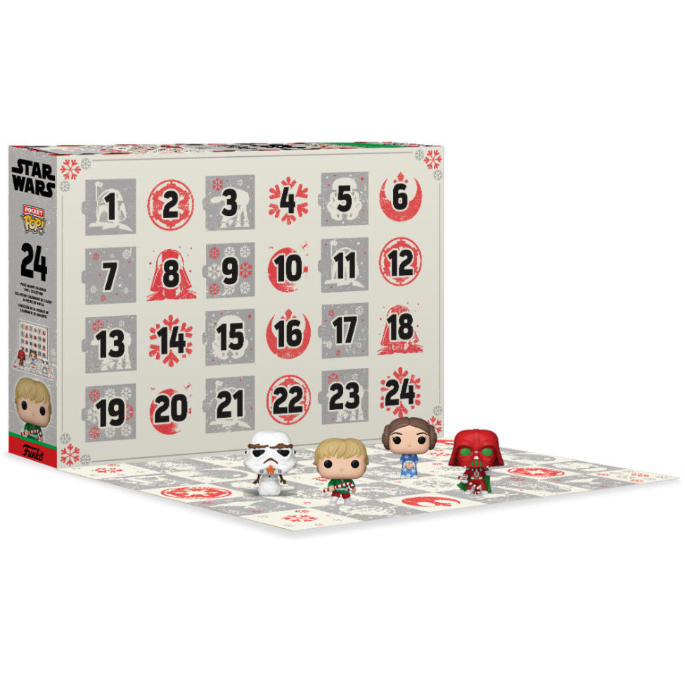 Star Wars Advent Calendar med 24 Pocket POP Figurer