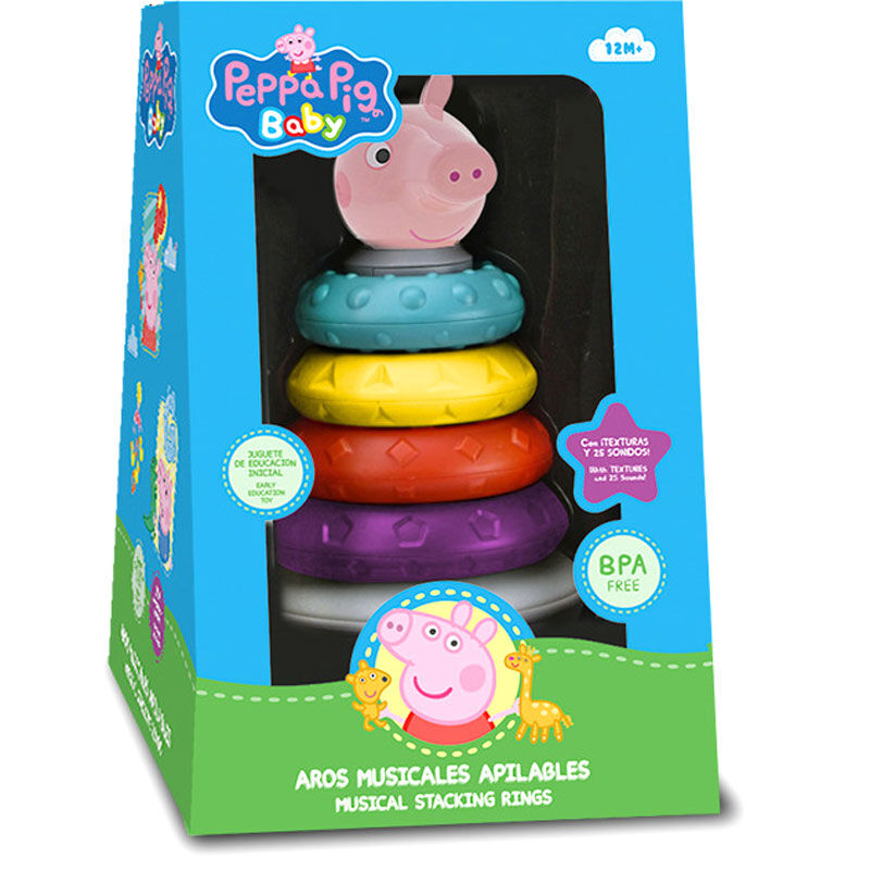 Peppa Pig Stapelbara Hängringar