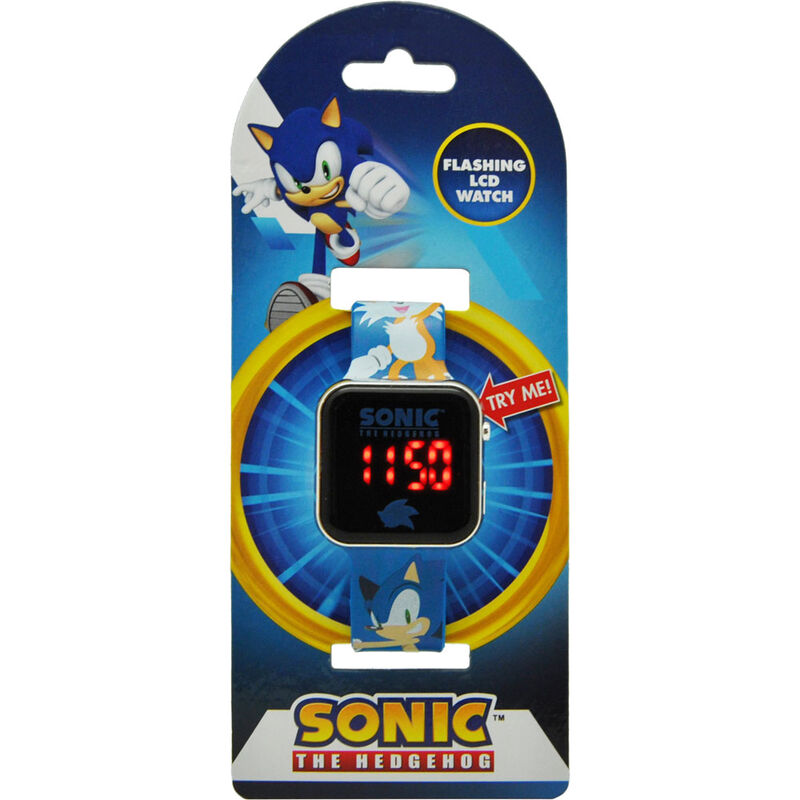 Sonic The Hedgehog LED Klocka