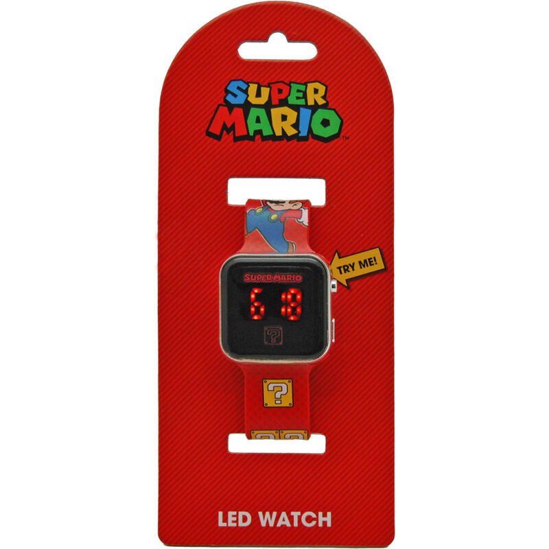Led watch.