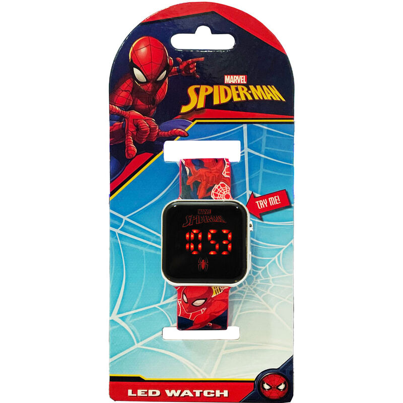 Marvel Spiderman LED Klocka