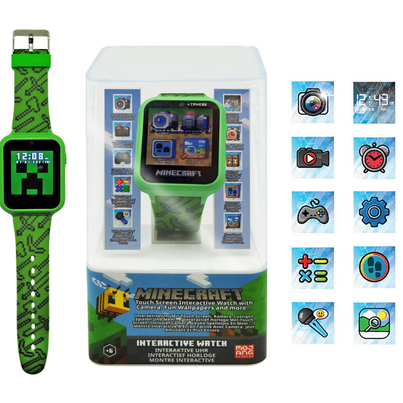 Minecraft Smart Watch – Officiell Klocka för Barn