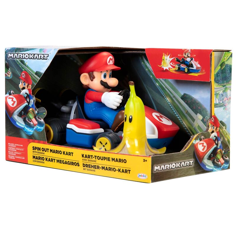 Mario Kart Spinout Figur 6,5 cm