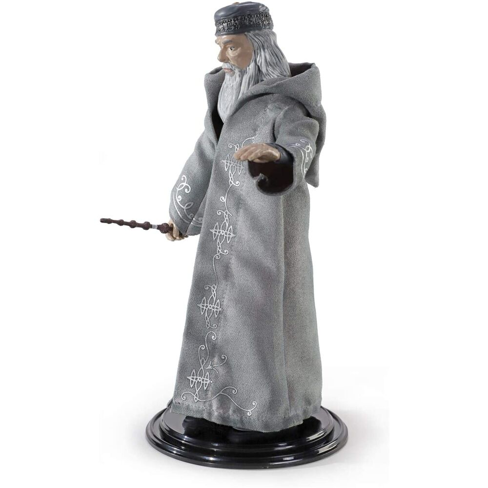Harry Potter Dumbledore med stav Bendyfigs Malleable Figur 19cm