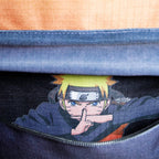 Naruto Shippuden Symbol Anpassningsbar Ryggsäck 44cm