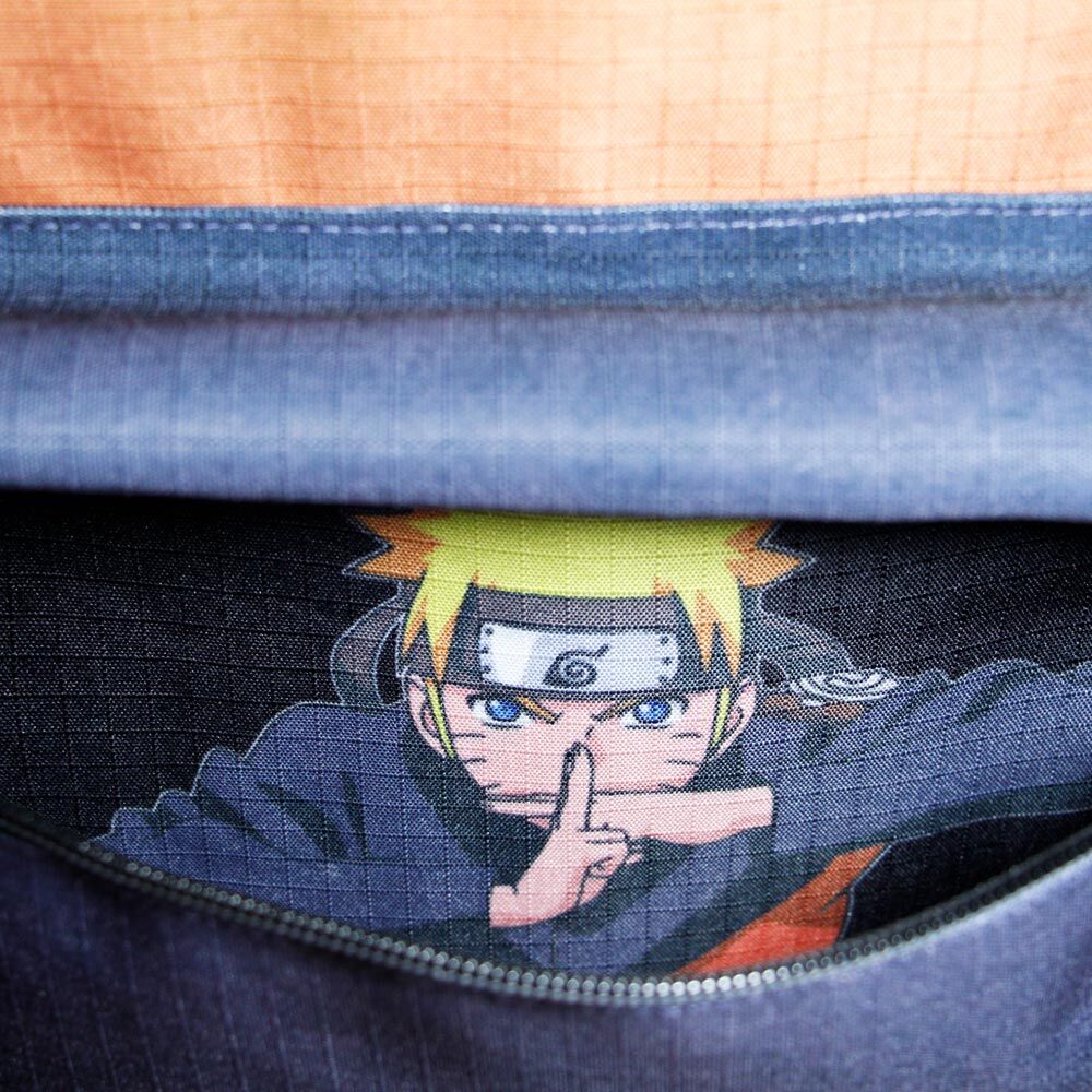 Naruto Shippuden Symbol Anpassningsbar Ryggsäck 44cm
