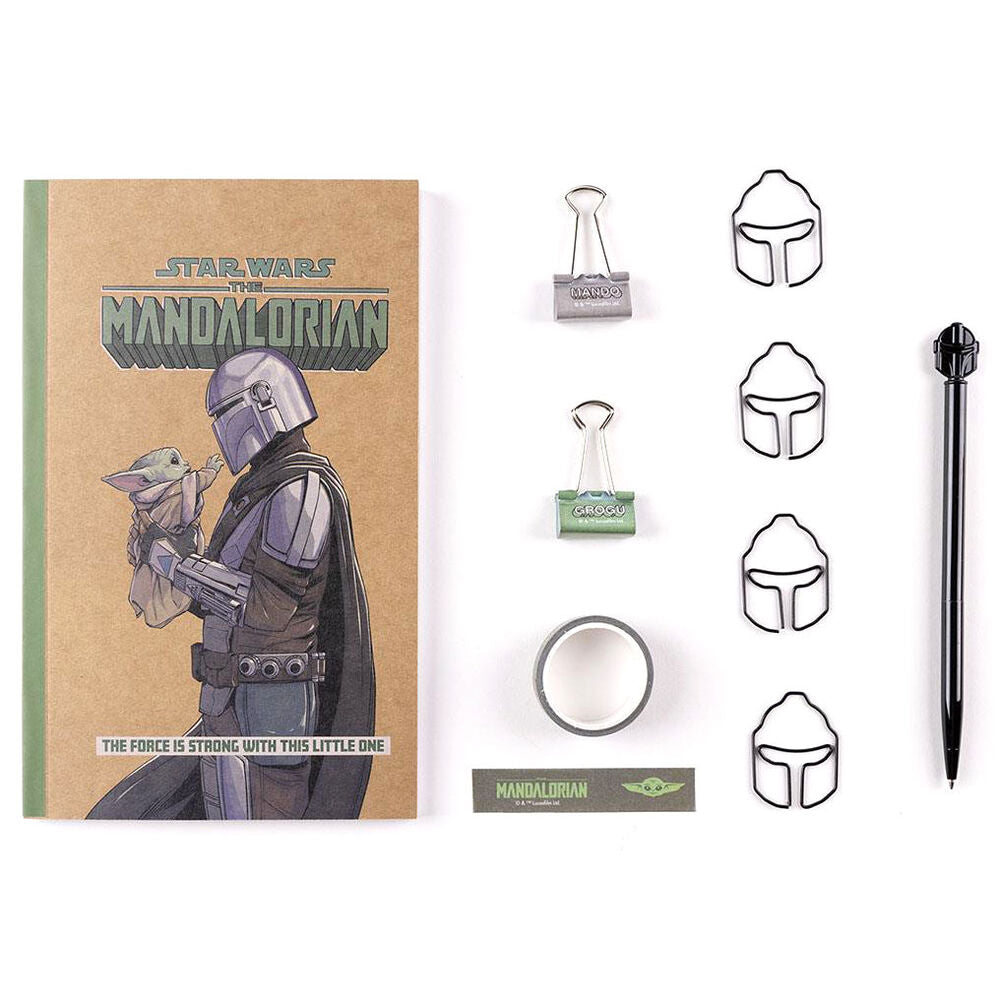 Star Wars The Mandalorian Brevpapper Set