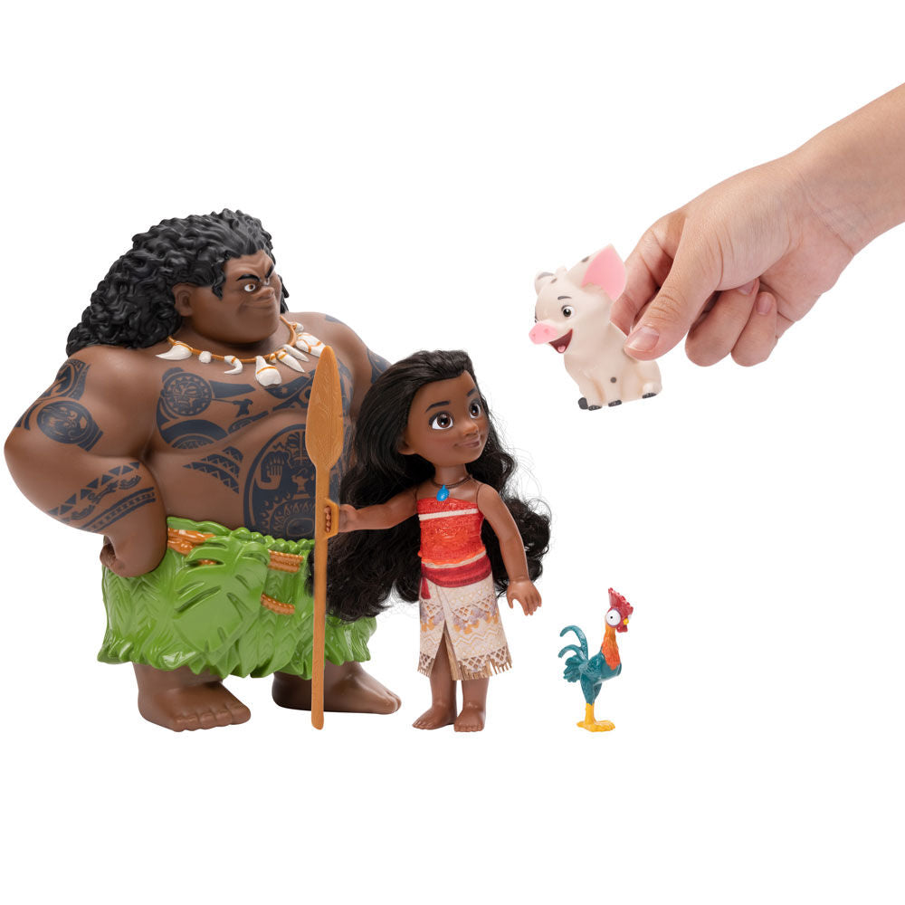 Disney Vaiana Moana docka med Mauhi figur
