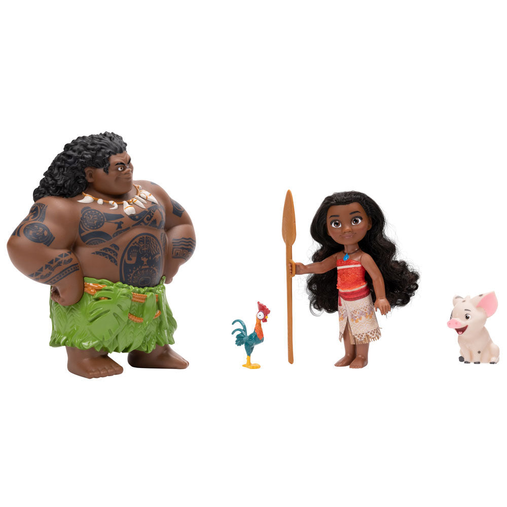 Disney Vaiana Moana docka med Mauhi figur