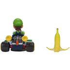 Mario Kart Spinout Luigi Kart Figur – 6,5 cm