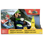 Mario Kart Spinout Luigi Kart Figur – 6,5 cm