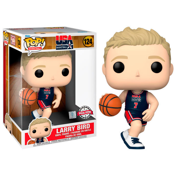 POP figur Larry Bird NBA 1992 Team US Navy Jersey - Exklusiv 25cm