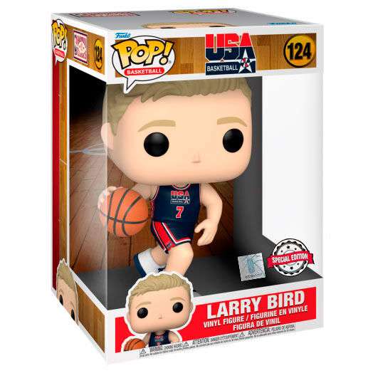 POP figur Larry Bird NBA 1992 Team US Navy Jersey - Exklusiv 25cm
