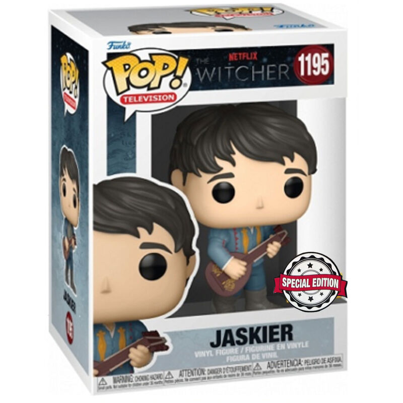 Funko POP Figur The Witcher Jaskier Exklusiv 9cm