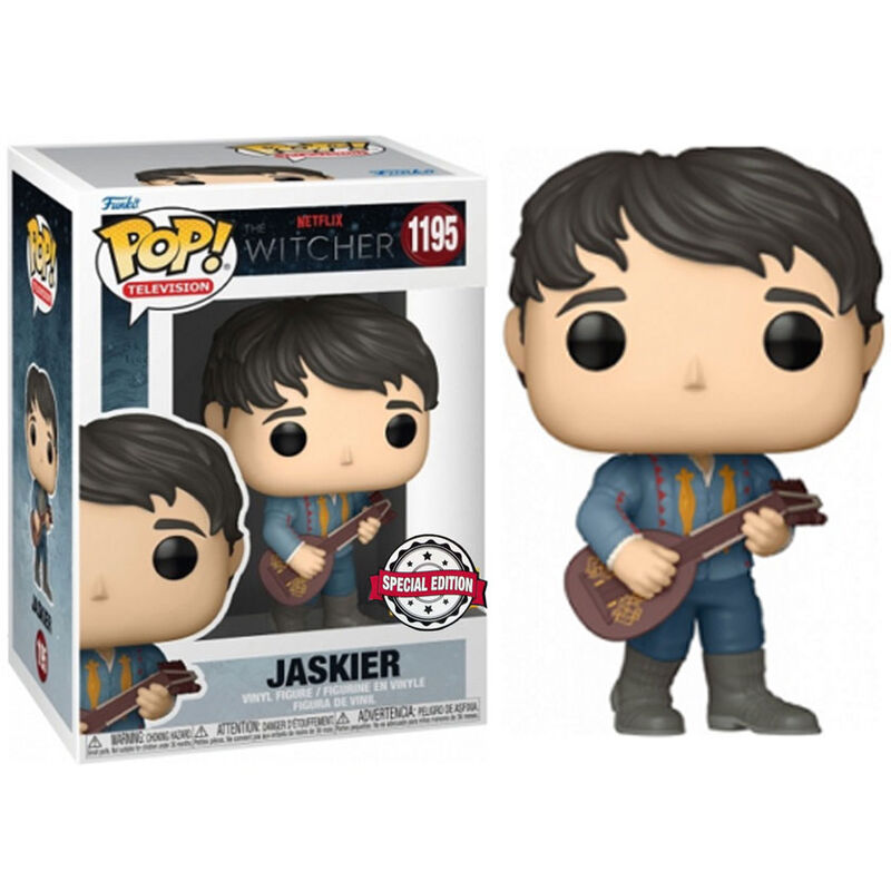 Funko POP Figur The Witcher Jaskier Exklusiv 9cm