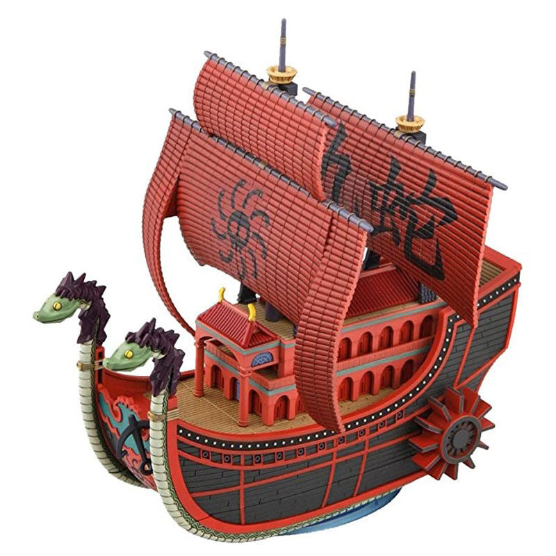 One Piece Nine Snake Kuja Pirate Ship Modell kit 15cm