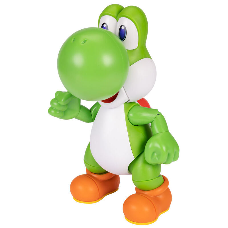 Super Mario Bros Lets Go Yoshi Interaktiv Figur 36cm