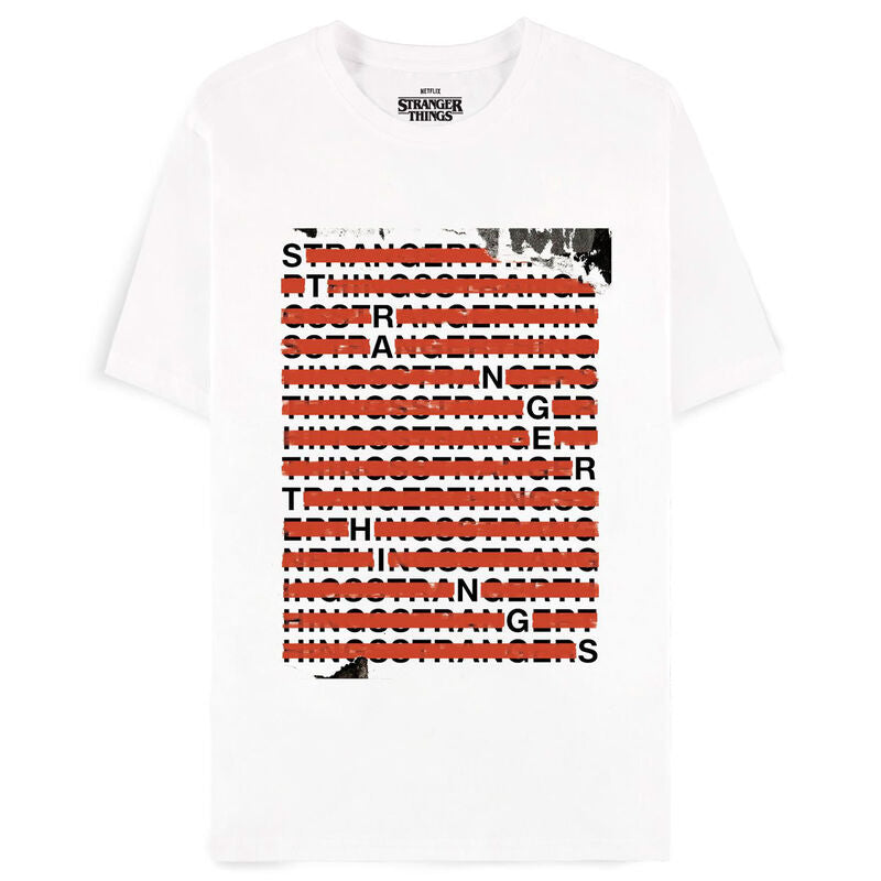 Stranger Things Brevlappar T-Shirt Storlek S