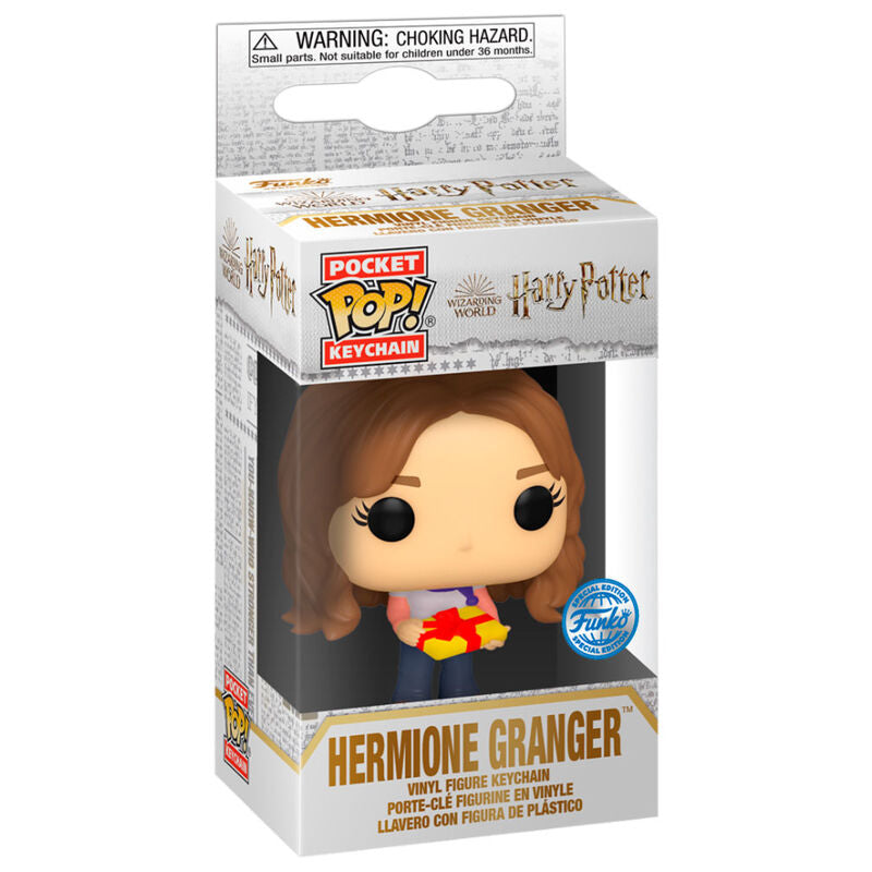 Pocket POP Nyckelring Harry Potter Holiday Hermione Exklusiv