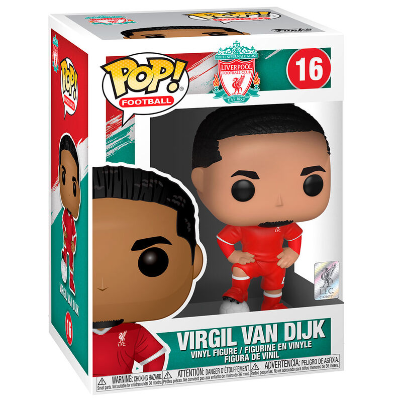Funko POP Figur Liverpool Virgil Van Dijk