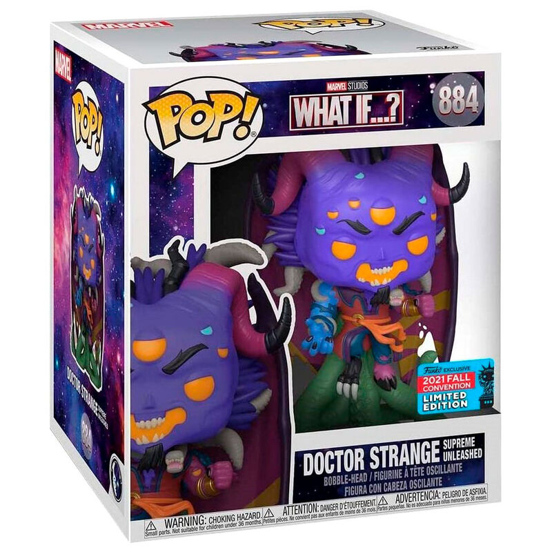 Exclusive Funko POP vinyl figure in gift box with window.