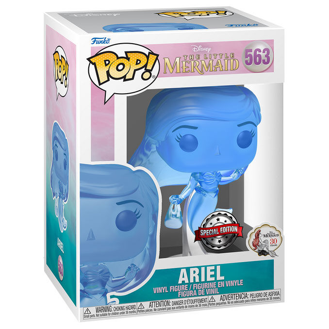 POP Figur Disney Den Lilla Sjöjungfrun Ariel med Väska Exklusiv