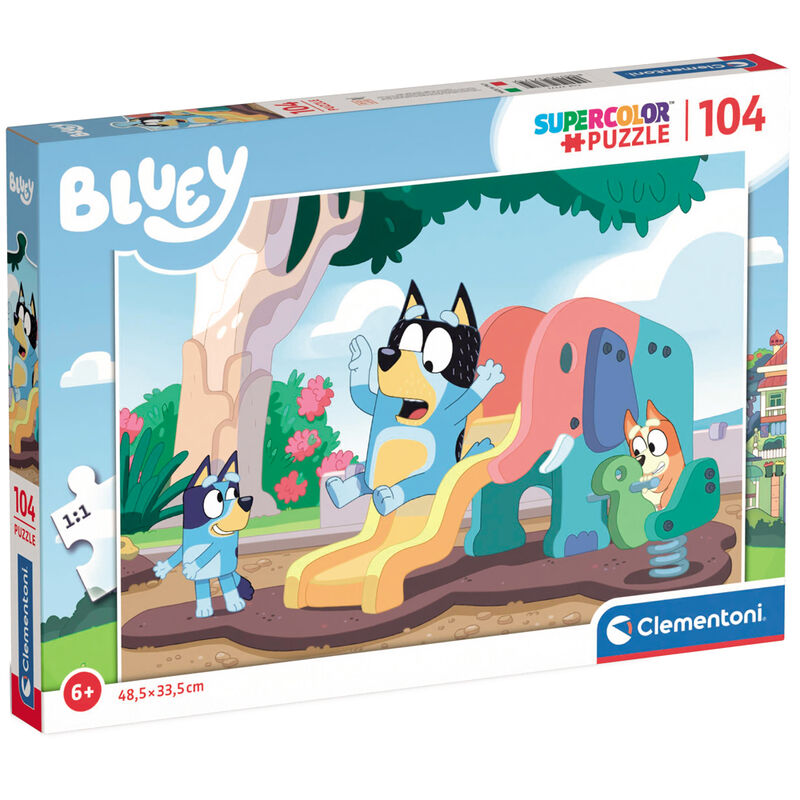 Clementoni Bluey Pussel 104 Styck Djur