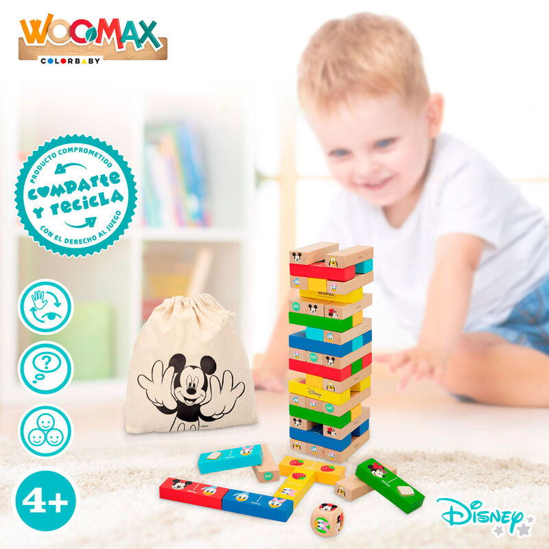 Disney Blocks Tower + Domino Träset