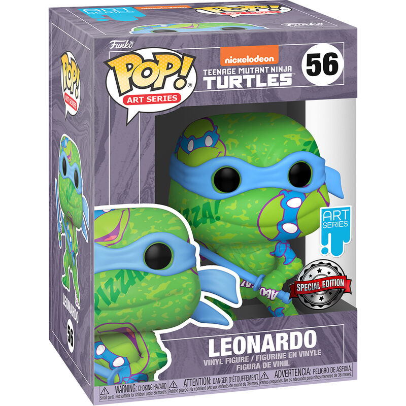 Funko POP Ninja Turtles 2 Leonardo Exclusive Figur