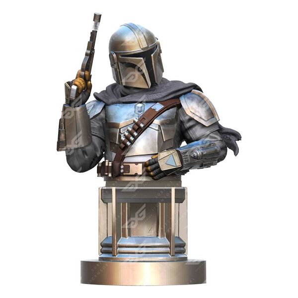 Star Wars The Mandalorian Figur Clamping Bracket Cable Guy 21cm