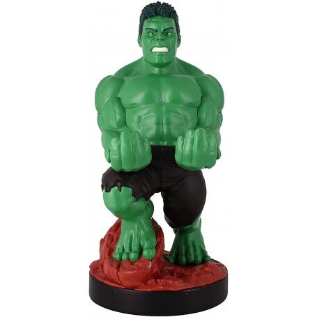 Marvel Avengers Hulk Figur med Klämma för Kabelhantering 21cm