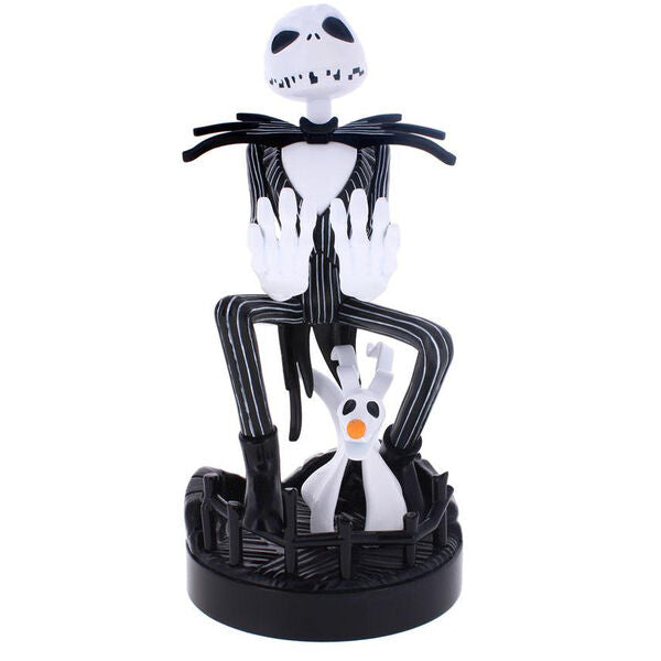 Disney Nightmare Before Christmas Jack Skellington Figur med Klämma för Kabelhantering – 21 cm
