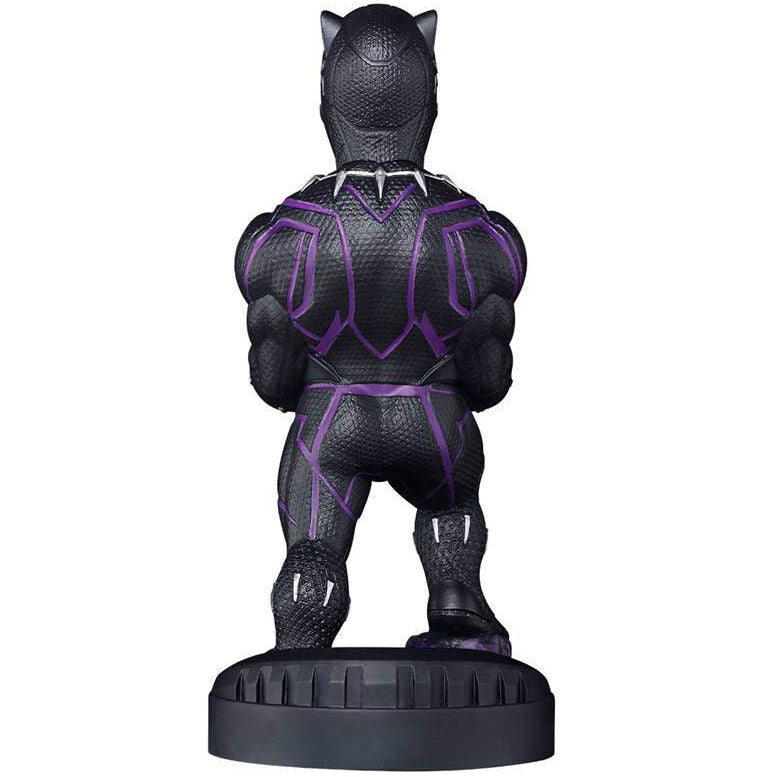 Marvel Black Panther Figur med Klämma för Kabelhantering 21cm