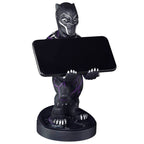 Marvel Black Panther Figur med Klämma för Kabelhantering 21cm