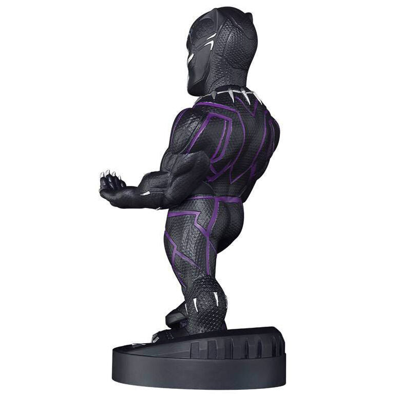 Marvel Black Panther Figur med Klämma för Kabelhantering 21cm