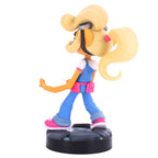 Crash Bandicoot Coco Figur - Kabelhållare & Klämma 21cm