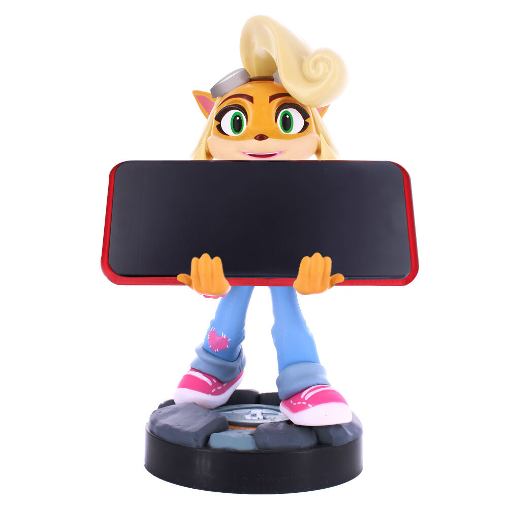 Crash Bandicoot Coco Figur - Kabelhållare & Klämma 21cm