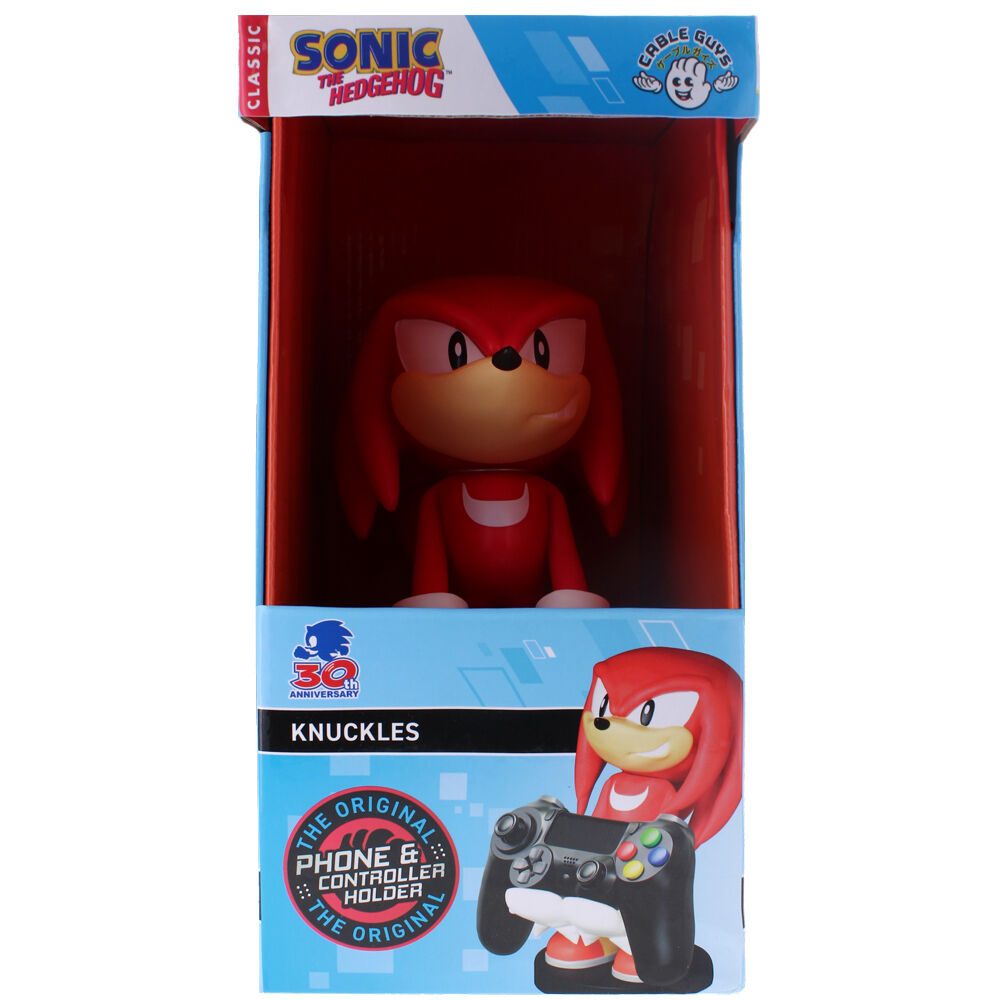 Sonic Knuckles Figur Klämma Stöd för Kontroller 21 cm