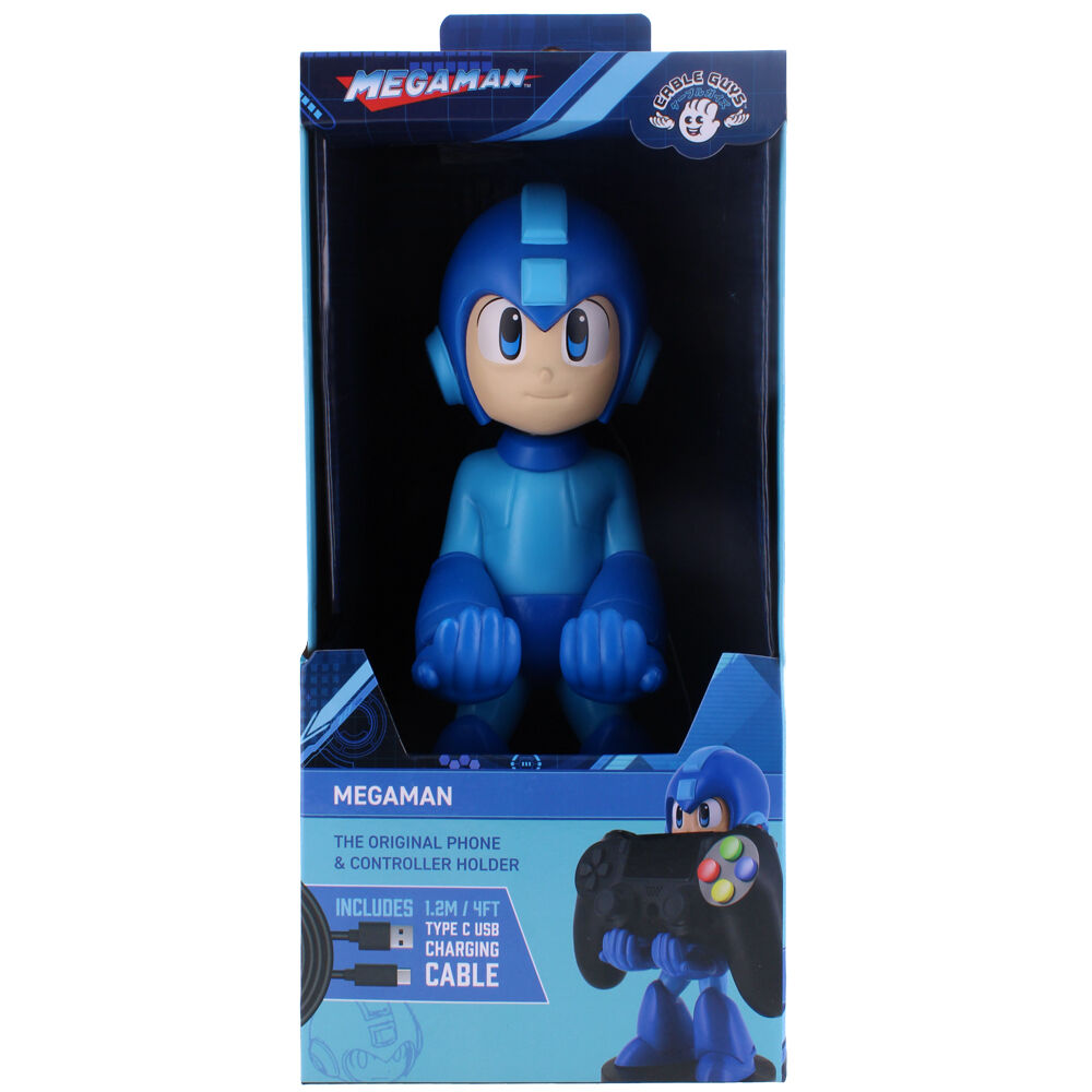 Mega Man Figur Clamping Bracket - Cable Guy 21cm