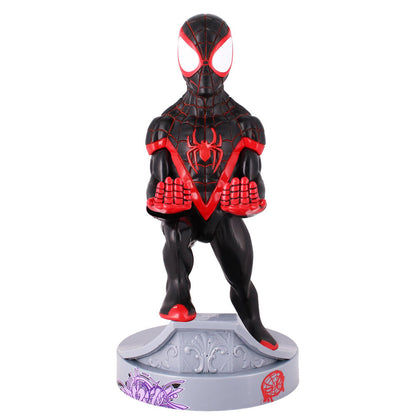 Marvel Spiderman Miles Morales Figur med Klämma - 21cm