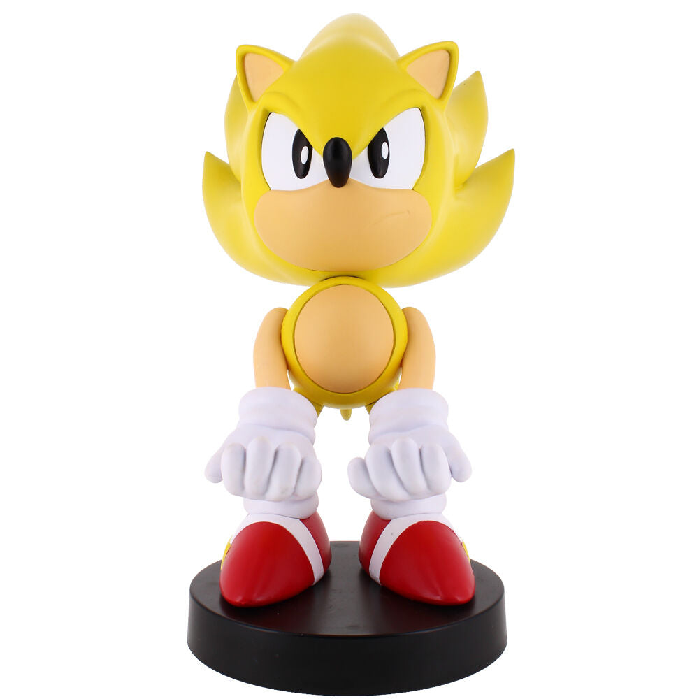 Sonic Super Sonic Figur Klämskiva Cable Guy 21cm