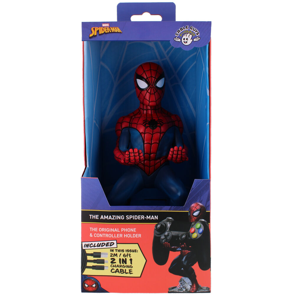 Marvel Spiderman Figur Klämma Kabelhållare 21cm