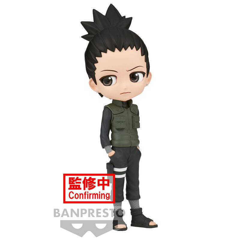 Naruto Shippuden Nara Shikamaru Ver.A Q Posket Figur 14cm