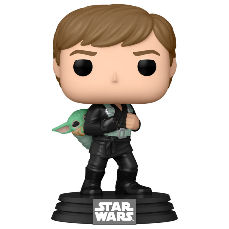 Funko POP Figur Star Wars: The Book of Boba Fett - Luke Skywalker & Grogu
